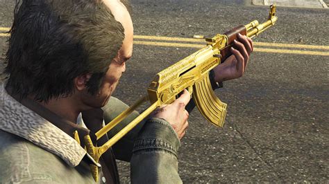 Gold Plated Ak47 Pack Gta5