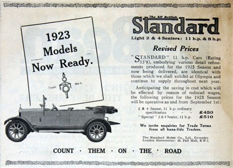 Standard Motor Co Graces Guide