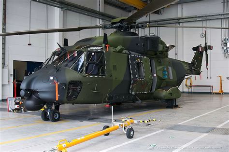 Holzdorf Helicopter Base In Transition Luftwaffe Hsg64 Nh90 Tth 7902