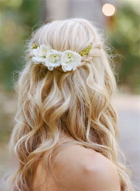 Wedding Hairstyles 15 Fab Ways To Wear Flowers In Your Hair
