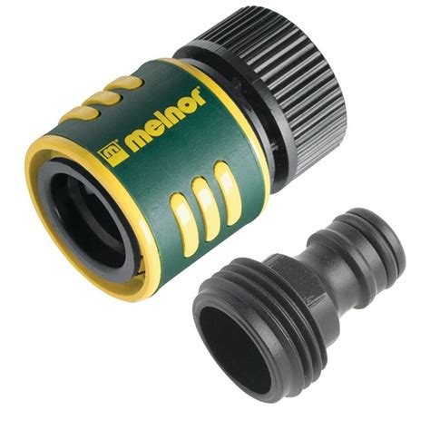 Melnor 2 Piece Hose Connector Kit 11mqc The Home Depot