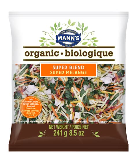 Organic Biologique Manns Fresh Vegetables Canada