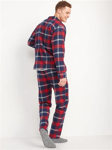 Matching Plaid Flannel Pajama Set For Men Old Navy