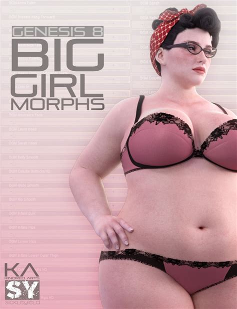 Big Girl Morphs For Genesis 8 Female ⋆ Freebies Daz 3d
