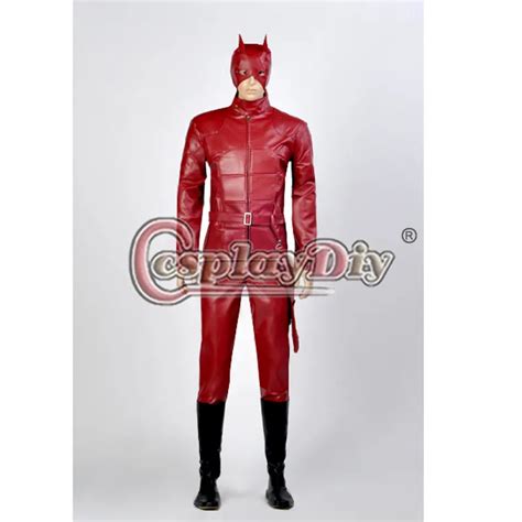 Cosplaydiy Daredevil Cosplay Costume Version 01 For Adult Men Halloween