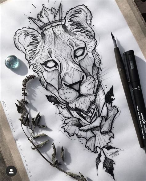 Pin By David Hb On Diseños Míos Lion Art Tattoo Animal Tattoos Cat