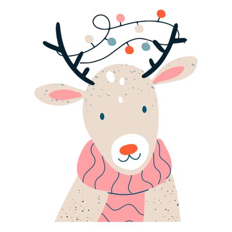 Cute Reindeer Png Transparent - Christmas Reindeer Christmas Reindeer Cartoon Png Transparent ...