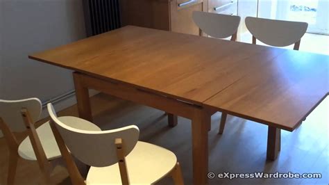 0 bids · ending 16 mar at 3:48pm gmt5d 17h. IKEA BJURSTA Extendable Dining Table Design - YouTube