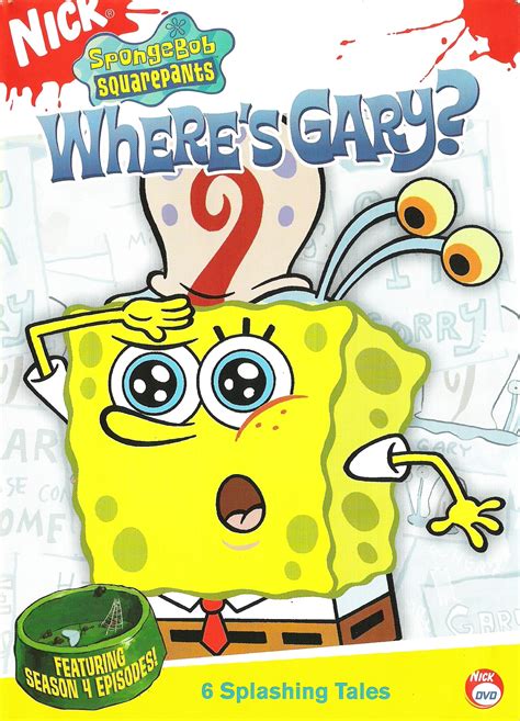 Wheres Gary Dvd Encyclopedia Spongebobia Fandom Powered By Wikia