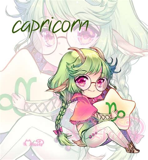 Capricorn By Miaowx3 On Deviantart Anime Zodiac Capricorn Capricorn Art