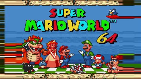 Super Mario World 64 • Sega Genesis Mega Drive Bootleg Youtube