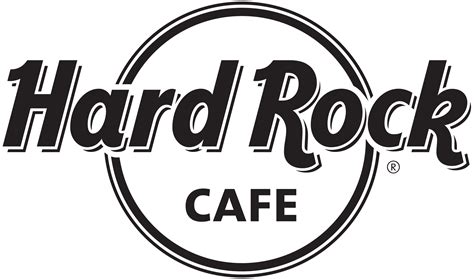 Hard Rock Café Logo Blanco Y Negro Png Transparente Stickpng