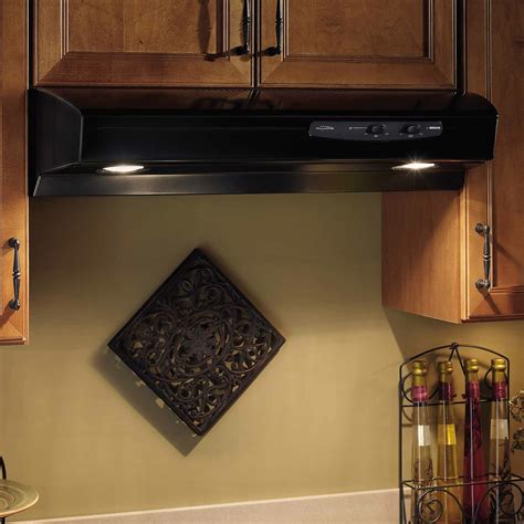 Set it to vent through the back or through the top as you prefer. Broan Allure 30" 220 CFM Ductless Under Cabinet Range Hood ...