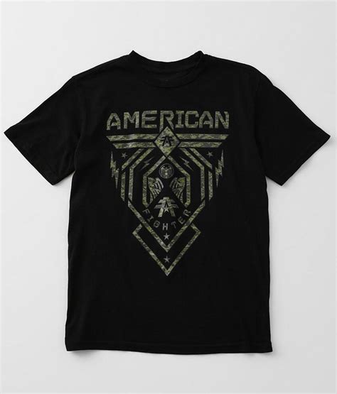 Boys American Fighter Fairbanks T Shirt Boys T Shirts In Black