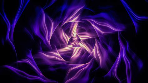 Black Light Raw Fractal Hd Abstract 4k Wallpapers Images