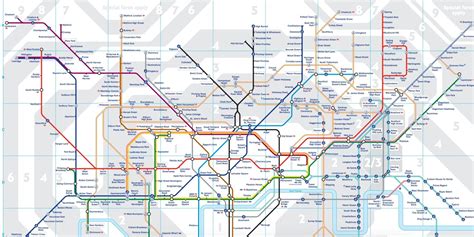 London Underground 2016 Tube Map Shows New Zones For Stratford Canning