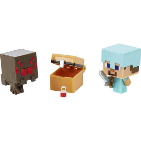 Minecraft Build A Mini Alex Tamed Wolf Elder Guardian Figure Set