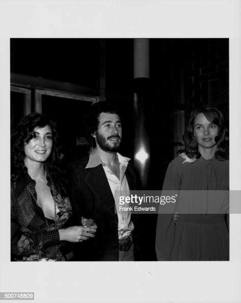 Actress Julie Payne Producer David Geffen And Singer Michelle Photo