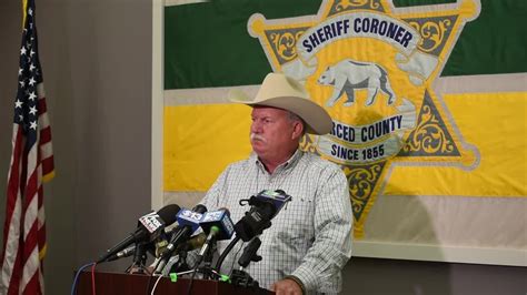 Merced County Sheriff Vern Warnke Announces Discovery Of UC Merced