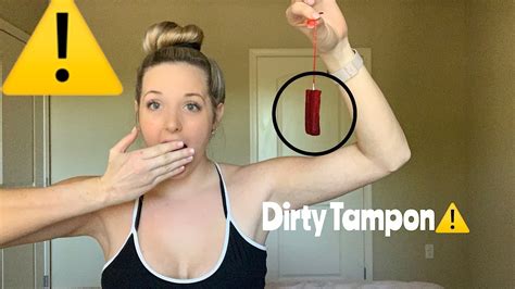 Dirty Tampon Prank On My Husband He Freaks Out Youtube