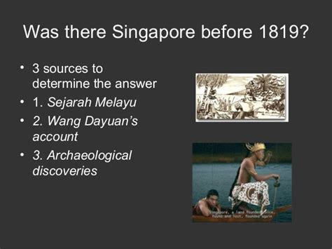 Singapore Before 1819