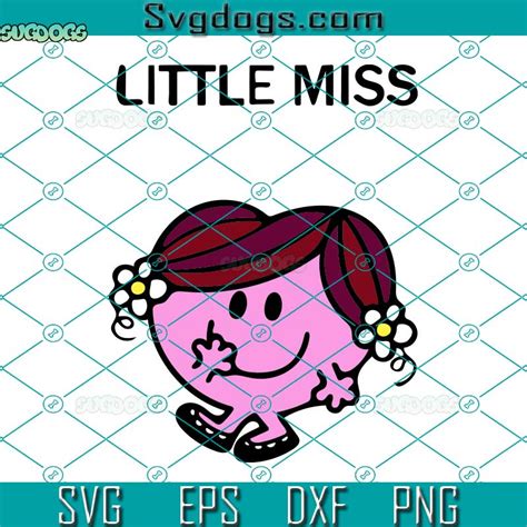Little Miss Retro SVG, Little Miss SVG, Little Miss Sunshine SVG DXF