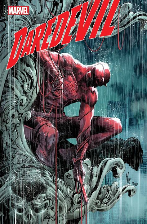Marvel Comics Daredevil 1 2022 Marco Checchetto Cover