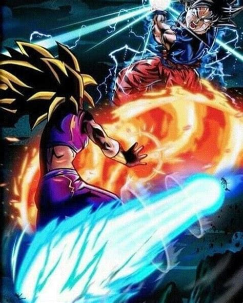 Goku Ultra Instinct Vs Kefla Dragon Ball Super Manga Anime Dragon