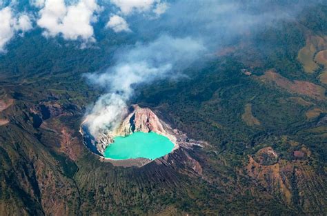 Ijen Crater 101 How To See The Rare Blue Fire Aerial Photo East