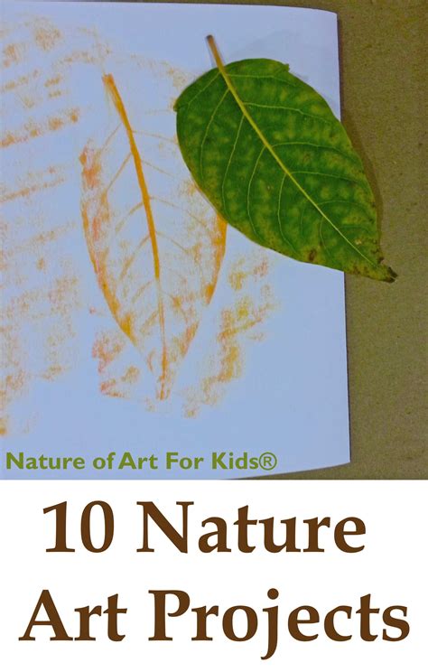 10 Nature Art Projects For Kids