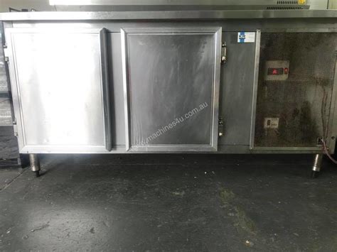 Used Kapital Refrigeration 2 Door Stainless Steel Under Bench Fridge