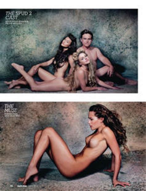 Candice Boucher Others The Naked Issue Of Marie Claire SA March