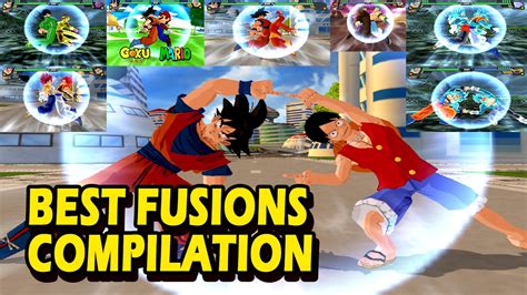 Dragon Ball Best Fusion Compilation All Fusions Mod From