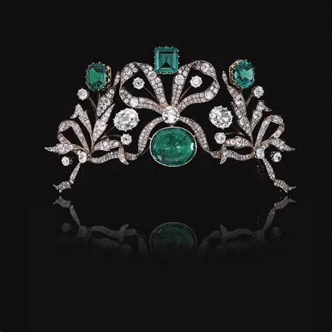 Romanov Emerald And Diamond Tiara Royal Crown Jewels Royal Crowns