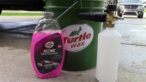 Turtle Wax ICE Snowfoam Wash Review YouTube