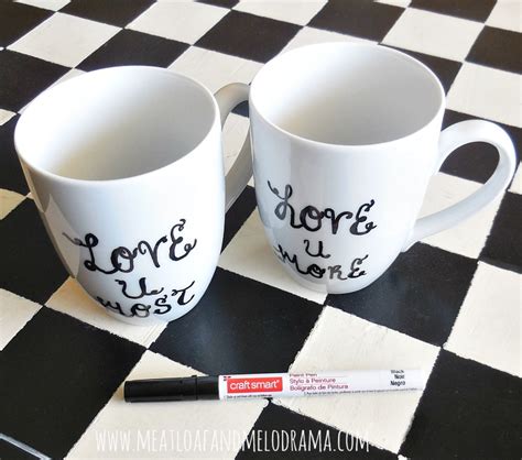 Diy Painted Coffee Mugs Meatloaf And Melodrama