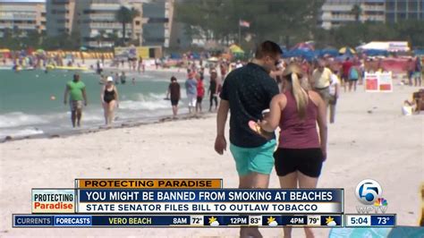 State Lawmaker Submits Bill That Would Ban Smoking On Public Beaches In