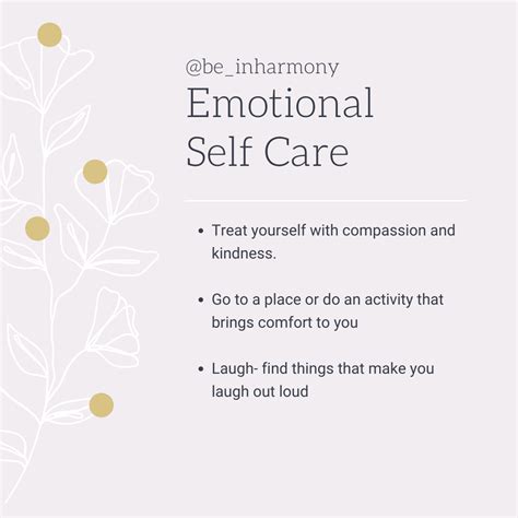 Emotional Self Care How Will You Care For Your Emotions Today