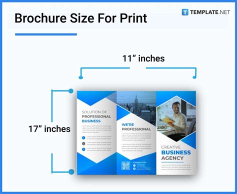 Brochure Size Dimension Inches Mm Cms Pixel