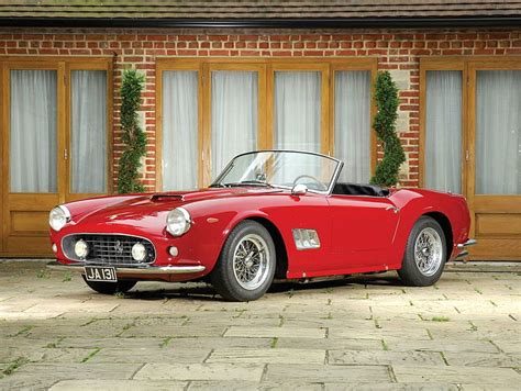 Hd Wallpaper Ferrari 250 Gt California Spyder Convertible Vintage