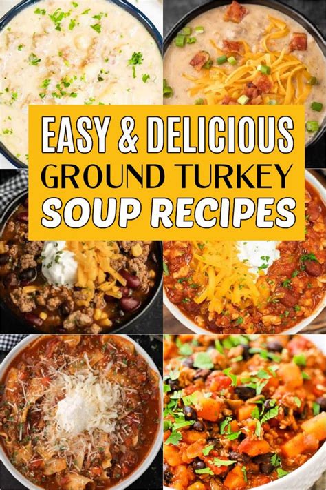 Easy Ground Turkey Soup Recipes Eating On A Dime