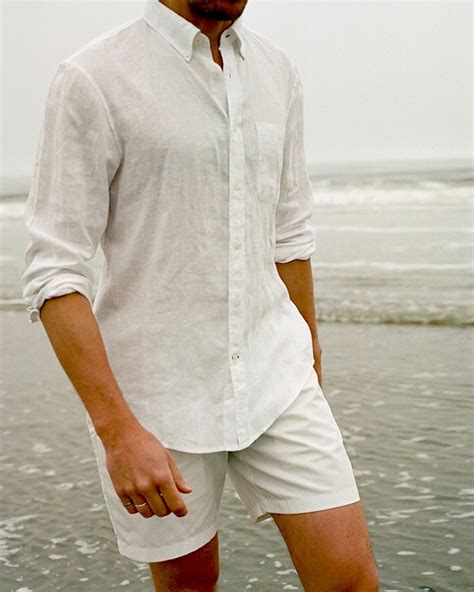 the best linen shirts for men summer 2023 edition linen shirt men beach outfit men white