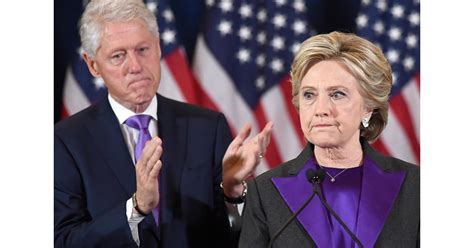 Hillary Clintons Purple Blazer At Concession Speech 2016 Popsugar