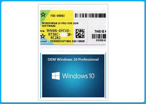 Activation Multi Language Installation Windows 10 Pro Coa Sticker 32