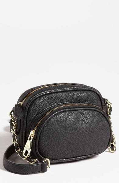 Steve Madden Mini Faux Leather Crossbody Bag In Black Lyst