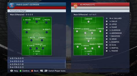 Pes Tactics And Formation Tutorial Pes Mastery Pro Evolution Soccer