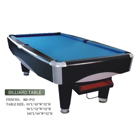 Modern Luxury Round Billiards Pool Table 7ft 8ft 9ft British Pool Table