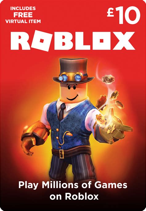 Discount up to 84% off. Roblox Gift Card £10 - Game - Startselect.com