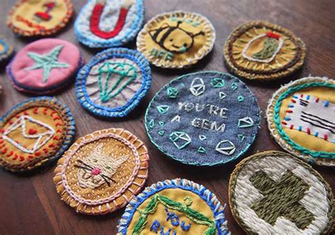 How To Embroidered Diy Merit Badges Make