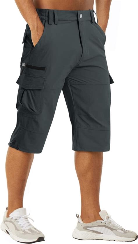 Magcomsen Hiking Shorts Men Quick Dry Work Short Pants Lightweight 34